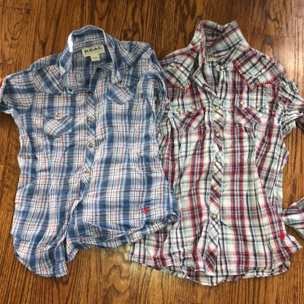 Ariat button downs